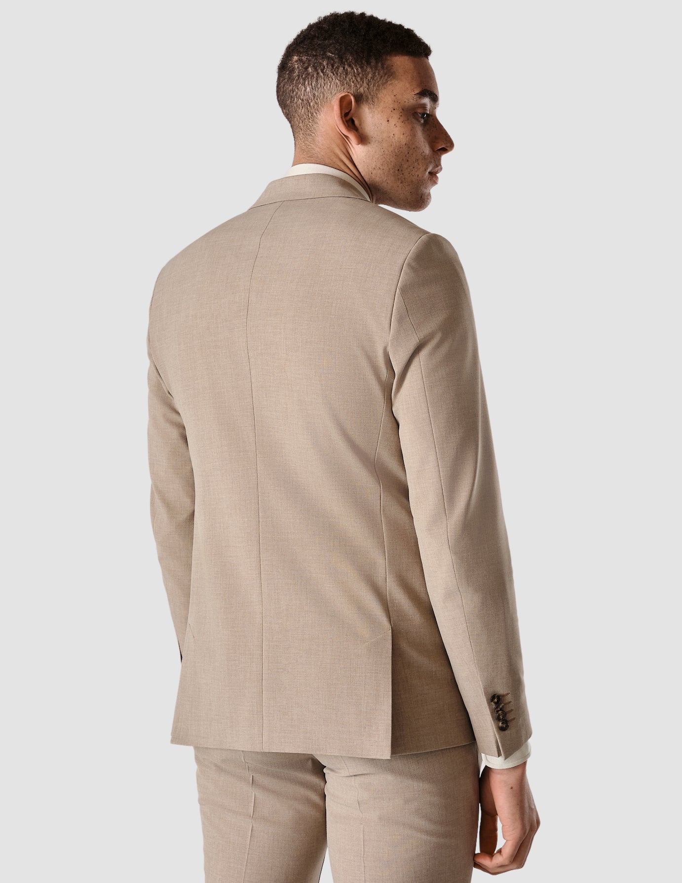 Essential Blazer Regular Sand Grain